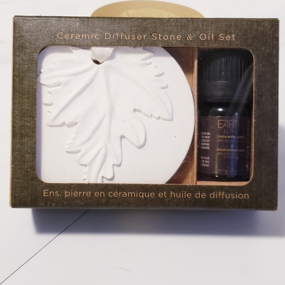 Ceramic leaf diffuser Jasmine frag - Picture 1 of 3